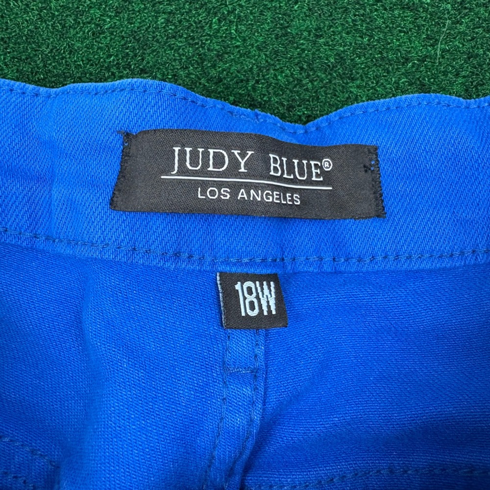 Judy Blue Los Angeles Womens Blue Denim Jeans Sz 18W Stretch - Picture 5 of 7